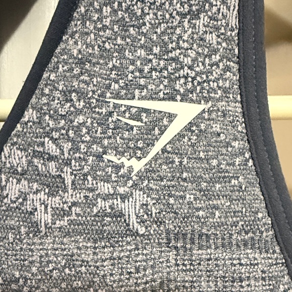 Gymshark Vital Seamless Lace-Up Sports Bra – Small – Grey Camo NWOT - Picture 2 of 4